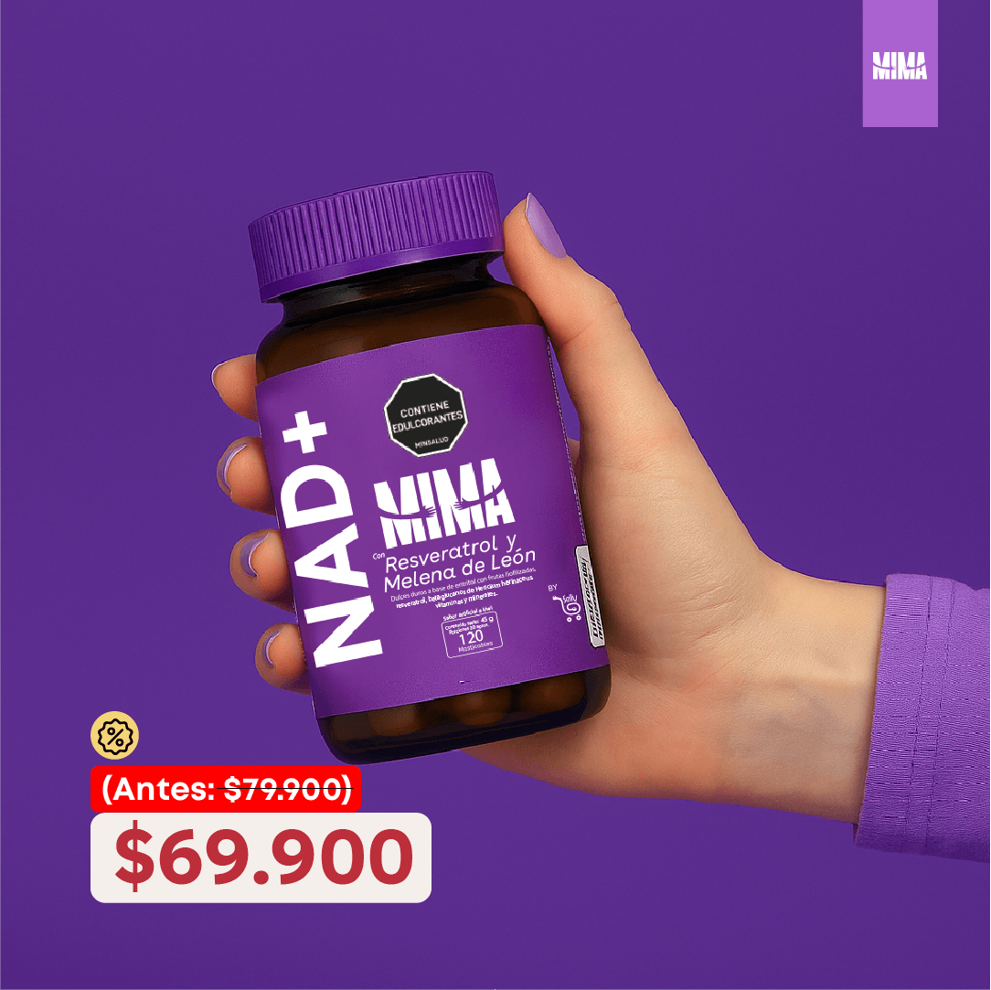 MIMA NAD - 120 Masticables sabor Kiwi