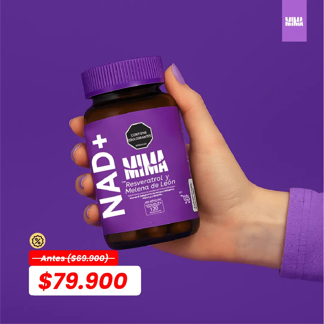 MIMA NAD - 120 Masticables sabor Kiwi